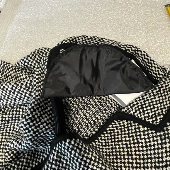 Talbots Wool blend Zip Jacket blazer jacket Small made in Hong Kong - Picture 3 of 8